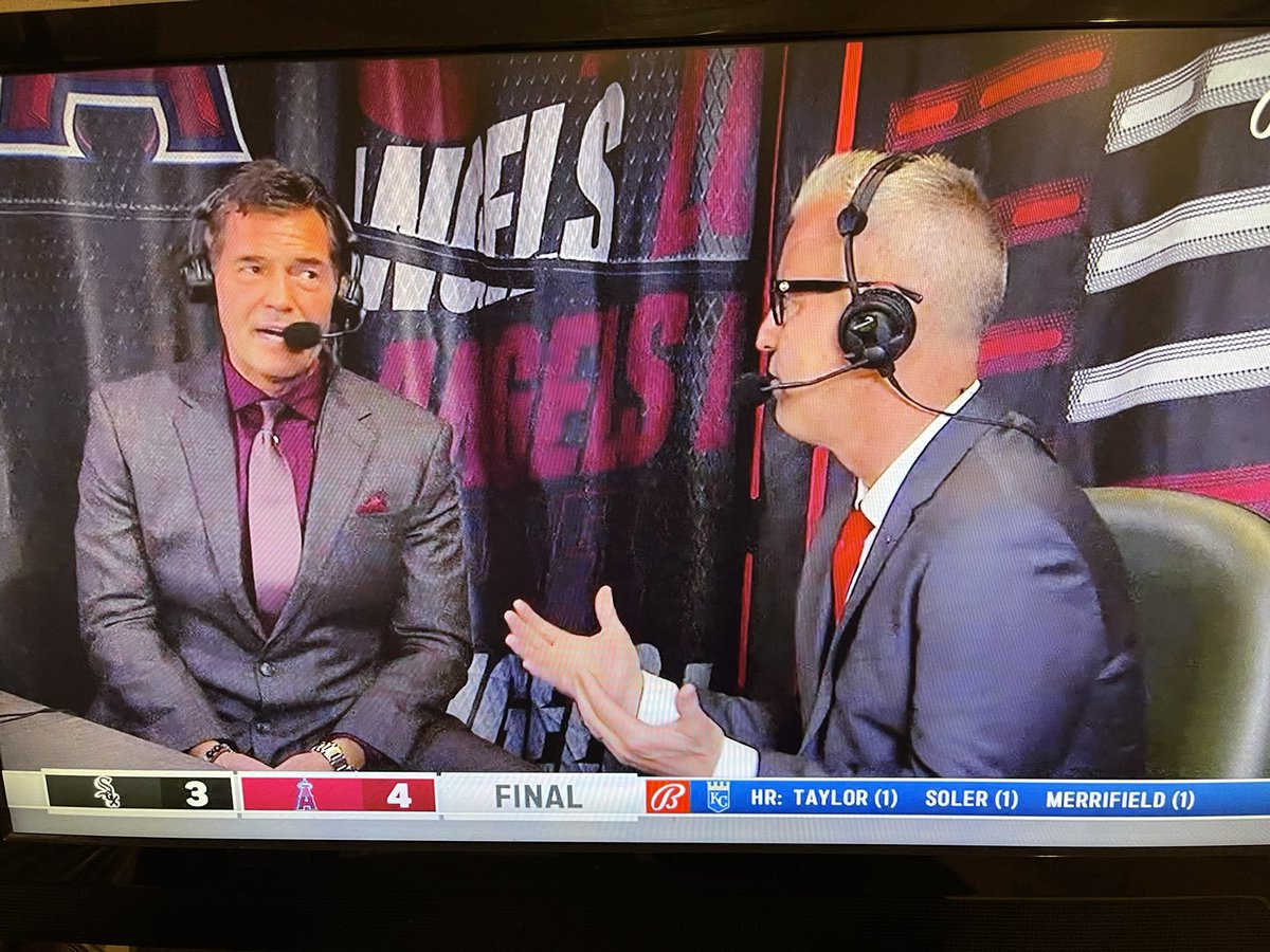 EvictAtty's tweet photo. #FAN-tastic #60th #OpeningDay for @Angels at home #Anaheim! 
Perfect day &amp; game!

Thank you thank you thank you!
@Markgubicza #Gubie
@lifeisgreatsut #Sutt
@JoseMota05 #Josey
For a great #CallOfTheGame⚾️

And helping us “lifer” @Angels #fans feel as pumped in 2021 as 1961🎉💪🏻⚾️ https://t.co/LleWjeebD6