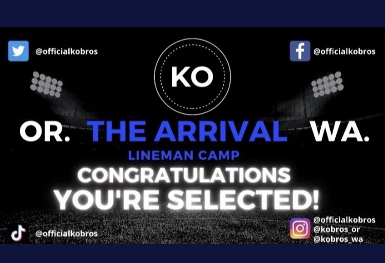 hutton_johnson's tweet photo. @OfficialKOBros @KO_APPROVED @MRKoloamata @alexbarrett @NFL @Meffyk97 @cfl @BrandonHuffman @247Sports @UTRScouting @GridironRR @gamebreakerhg @Hudl @Gatorade @wingstop @CoachJayStaggs #KOAPPROVED https://t.co/4DlA9uIEml