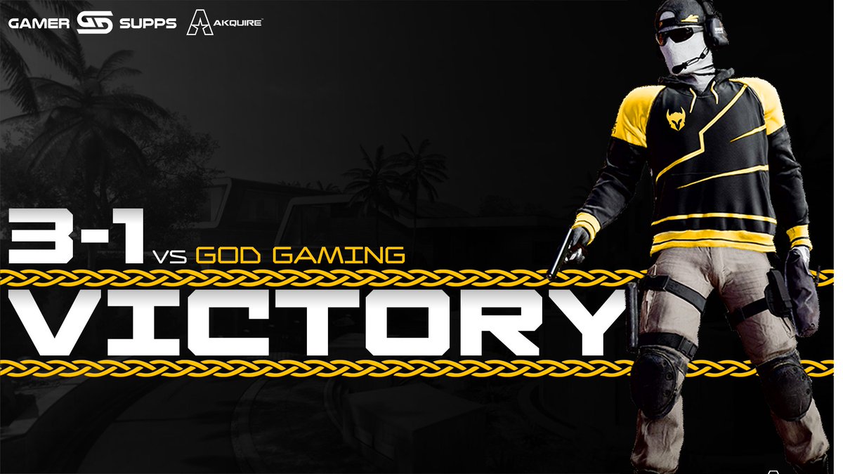 [#CallofDuty]

We take the WIN against @OfficialGodG and move to 3-3 in the <a href="/K7League/">K7 League</a>! GG's!

Drop our guys a follow! 🔥

🐐<a href="/hoovurr/">ky</a> 
🐐<a href="/Vipxr/">Hassan</a>
🐐@MClaassy
🐐@DawnTheJoke