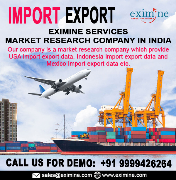 EximineServices's tweet photo. Our company is a market research company which provides USA import-export data, Indonesia Import-export data, and Mexico Import-export data, etc.
#Eximine #Importexport #ImportData #ExportData 
+91 9999426264
Email- Sales@Eximine.Com
Visit - https://t.co/s3fwzEgxj6 https://t.co/N0yPx8p3Dn