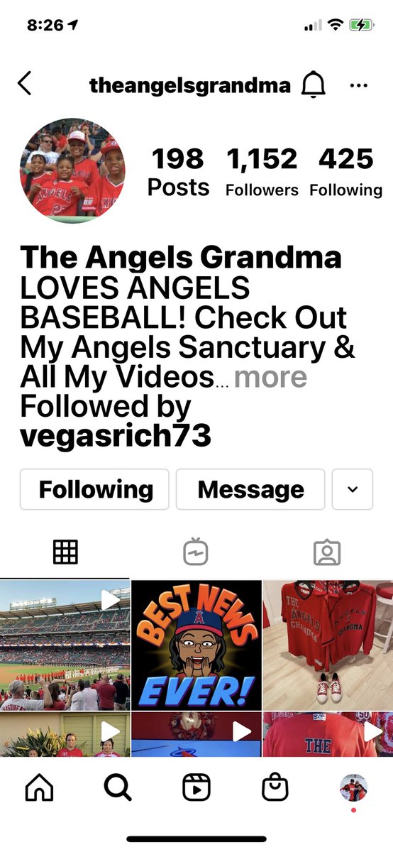 Marienel's tweet photo. @angelsgrandma3 look at this look at the time and look at your followers!   Amazing!!!  Go Angles!! https://t.co/6f8Qbp3C0H