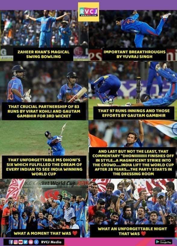 CaSukhani's tweet photo. Dhoniiiiii...finishes off in style…a magnificent strike into the crowd…India lift the World Cup once again after 28 years…the parties start in the dressing room…and it's an Indian Captain who has been absolutely magnificent in the night of the final." #10YearsOf2011WC🇮🇳🇮🇳🇮🇳🇮🇳 https://t.co/gnmH9LhL8K