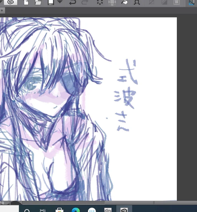 そういえばちゃんと描いてなかったなーと…
ラフです? 
#エヴァンゲリオン 
#式波・アスカ・ラングレー 
#アスカ 