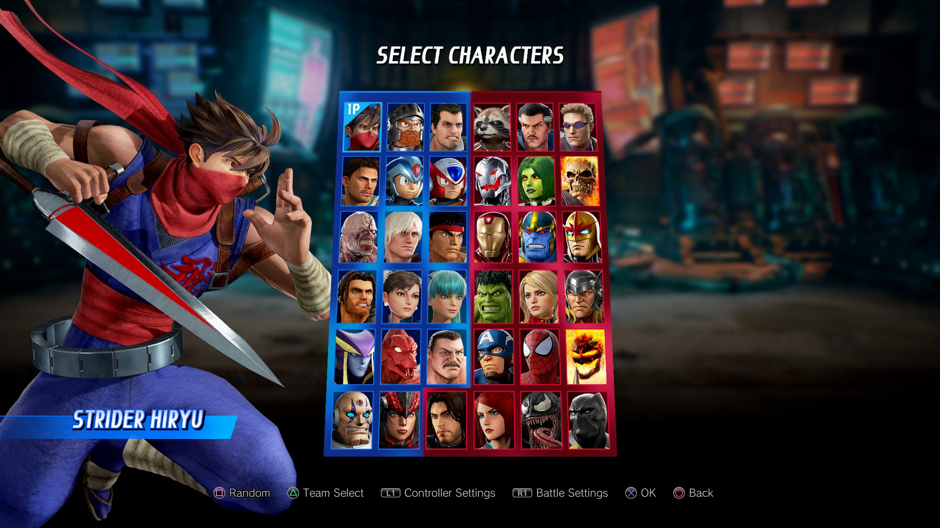 Street Fighter V Eleven Is a Random Select Mimic Character