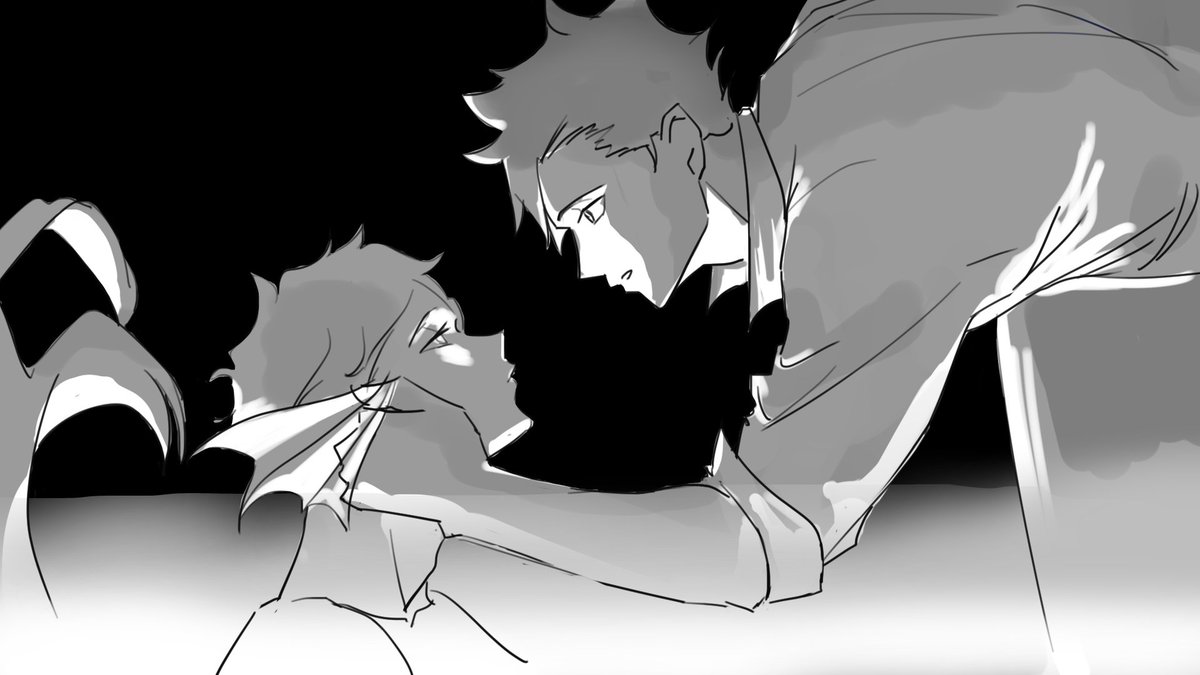 MicLi13's tweet photo. Day 1: Creatures of the Sea #MMMKrtskWeek 

#kurotsuki #クロ月 #krtsk https://t.co/ICPwEh4Sot