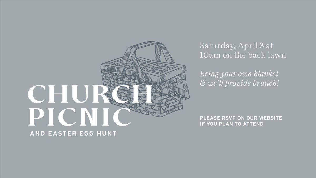 RedemptionARC's tweet image. When we say resurrection weekend, we really mean the whole weekend! Join us Saturday morning for a Church picnic and Easter Egg hunt. Due to the warmer temperatures expected this weekend, we moved the picnic to the patio. #redemptionarc