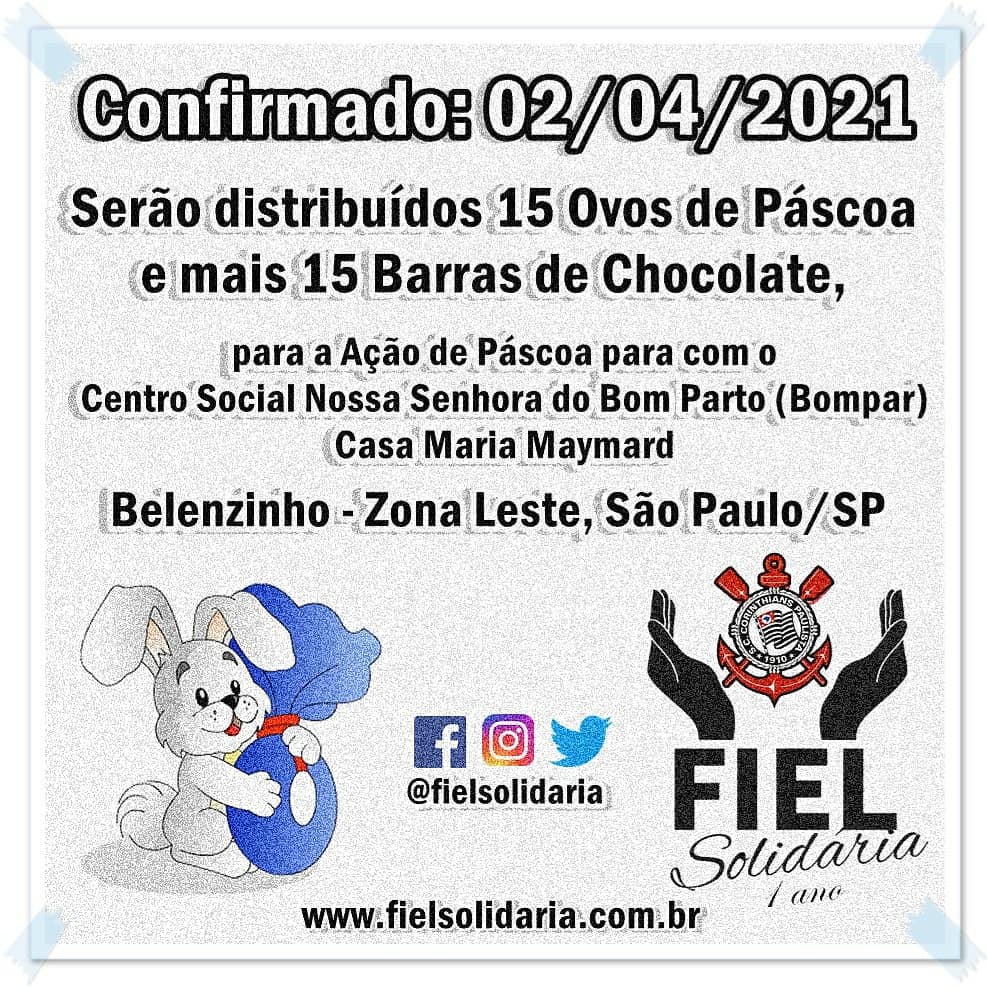 FielSolidaria's tweet photo. DUAS AÇÕES CONFIRMADAS NESTA SEXTA-FEIRA (02).Quer saber mais informações de como doar e ser um apoiador em nossas ações?Siga todas informações nas nossas Redes Sociais:

Facebook:
https://t.co/78AVAc6zH5
Instagram:
https://t.co/iXZXRcjALu
Site oficial:
https://t.co/p2PFsM6e4i https://t.co/4SLgKA8EXZ