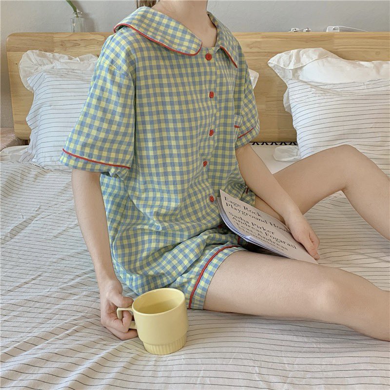 bunthstore's tweet photo. 001 ชุดนอนตารางเขียวพาสเทล สีน่ารักมากก

ชุดละ 250บาท

S I Z E:  อก 42.5" ยาว24.5"
เอวยืดได้ถึง36" สะโพก 39" ยาว16"

✅จองพร้อมโอนเต็ม
📦ลทบ40 ems60 ชิ้นต่อไป+10
🚚รอสินค้า10-20วัน���ลังวันที่ร้านจัดส่งค่า https://t.co/dlULwuHcZt