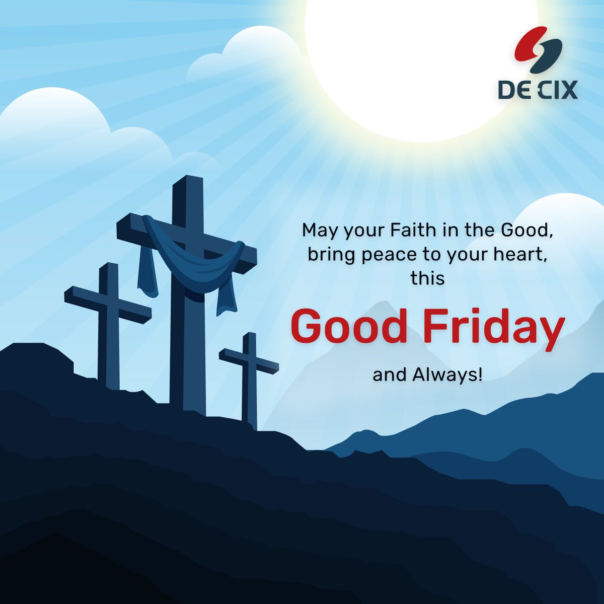 decixindia's tweet photo. May your Faith in the Good, bring peace to your heart, this Good Friday and Always!

#DECIXIndia #GoodFriday https://t.co/cfubey5ilD