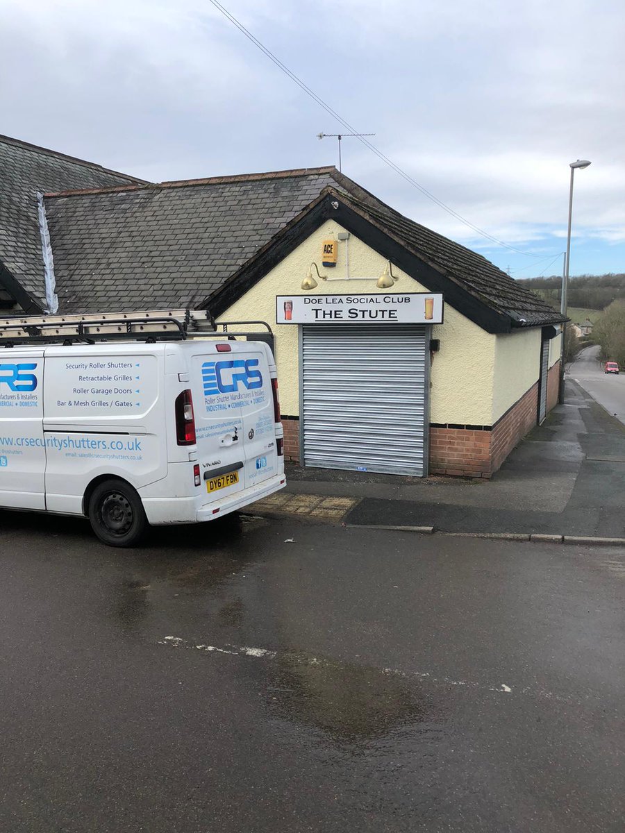 crshutters's tweet photo. Galvanised steel roller shutter installed at "The Stute". First time we've in a pub for almost a year.

For more information, please call 0114 2441 178. Alternatively hit the link below and visit our website.

https://t.co/MXk3mfsL7m

#crshutters #security #securityshutters https://t.co/So9AlX1huv