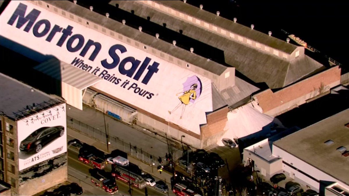 Eric_Erins's tweet image. I’m never going to be over that time the Morton Salt building collapsed only to reveal it literally was a building just filled with salt