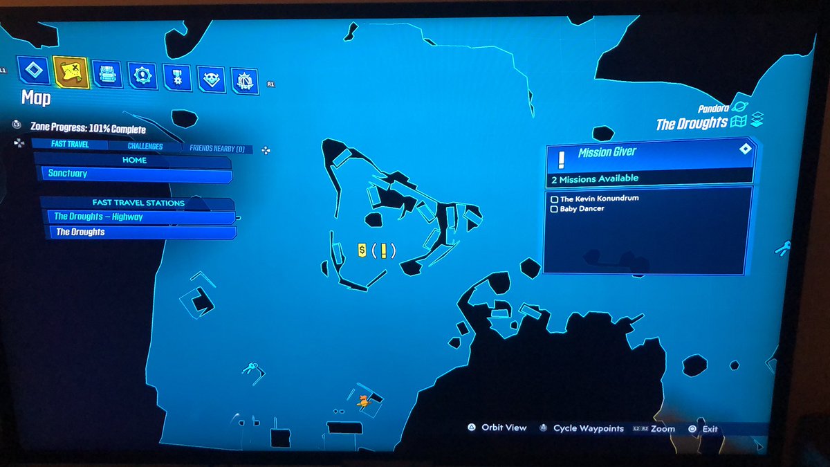 KevinEnnis's tweet photo. @GearboxOfficial Super excited for new content but could you please fix this bug with Claptrap missions and port my PS4 achievements to my PS5 so I ca get platinum 🏆 https://t.co/GJtweiBKPh