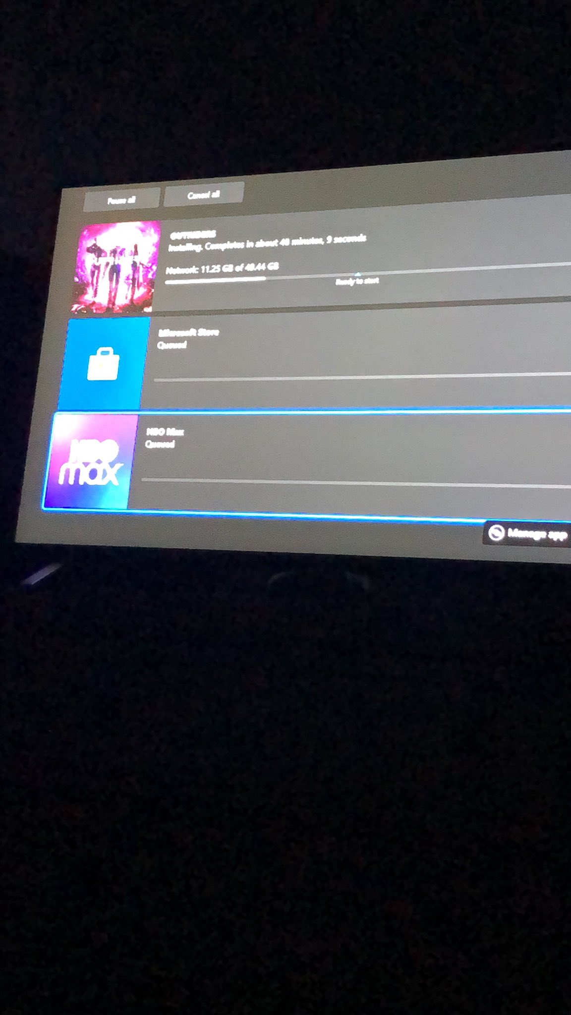 Marcus Man Games on Twitter "Got the Xbox queued up with Outriders