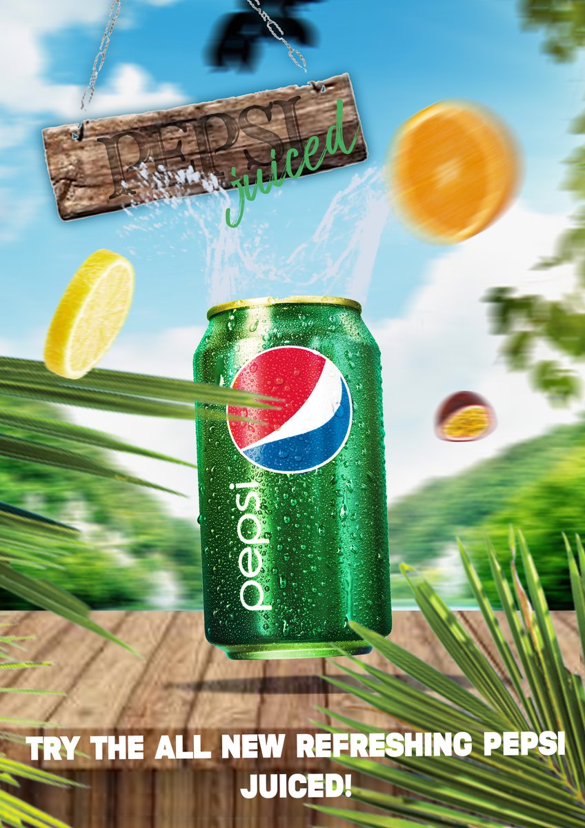 back again experimenting with advertisement! 
Enjoy a design for <a href="/pepsi/">Pepsi</a> :)

RTs are appreciated
