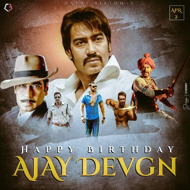 Happy birthday sir Ajay Devgan ji 