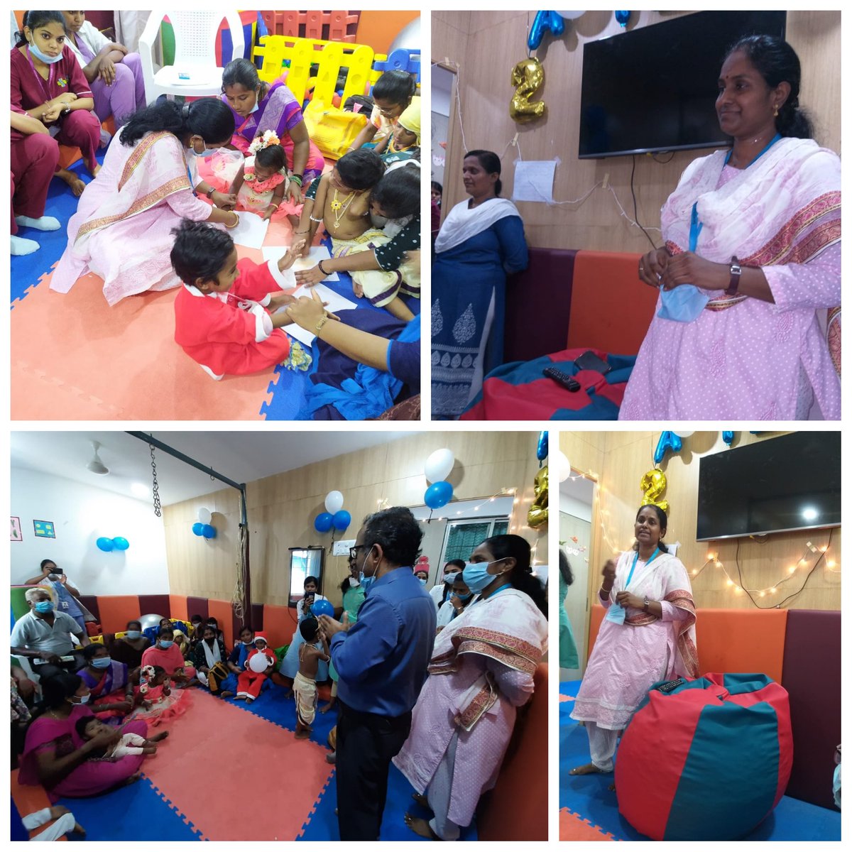 World Autism Awareness is Celebrated on-02.04.2021 To make awareness among parents, students and faculty from SCOT celebrated World Autism Awareness Day at our SCDC and 3 sessions of parental lecture on autism was presented by Dr. Punitha.P, Asst. professor of SCOT. @SIMATS_Univ