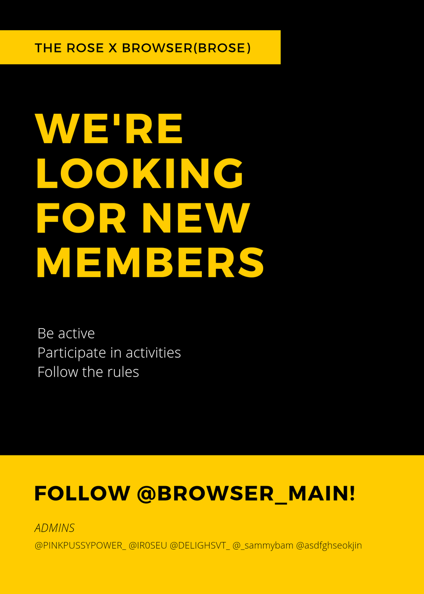 BROwSEr_MAIN's tweet photo. hi filo black rose!!! BROwSEr gdm is currently finding active members. if you want to join, please drop your @ below or kindly message @BROwSEr_MAIN. 

I Vote #TheRose for #StanWorld 
@TheRoseSound  #더로즈 https://t.co/hoNYBQtzV1