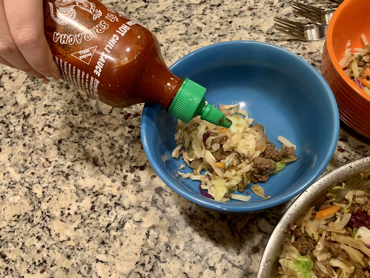 BobCasperJr's tweet photo. Egg Roll in a Bowl (Keto)
#casperemeals #caspersplate
Tastes just the inside of an egg roll, only without the carbs of the fried crust. Whole family loved it. If youโre interested in the App, click on this link https://t.co/wf8CsEuLKY.
#eMeals Recipe:
https://t.co/AOd6o2FTLl https://t.co/S3Axrn3zmX