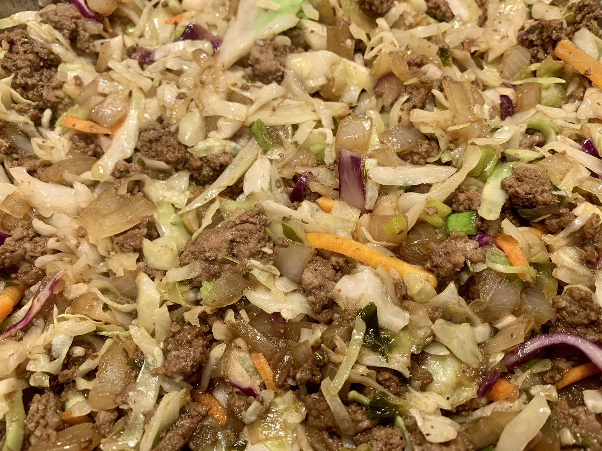 BobCasperJr's tweet photo. Egg Roll in a Bowl (Keto)
#casperemeals #caspersplate
Tastes just the inside of an egg roll, only without the carbs of the fried crust. Whole family loved it. If youโre interested in the App, click on this link https://t.co/wf8CsEuLKY.
#eMeals Recipe:
https://t.co/AOd6o2FTLl https://t.co/S3Axrn3zmX