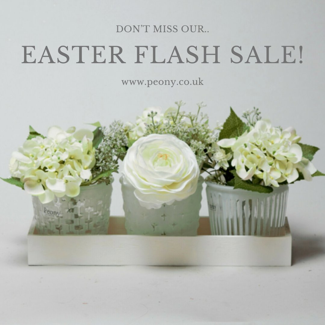 peonyjuliebates's tweet image. We have a little surprise for you this Easter weekend! This striking collection of pieces, lovingly handpicked by Julie, are currently reduced in our Easter flash sale by 20%, until Easter Monday! We hope you enjoy some super faux flower browsing online! #peonyfauxflower #easter