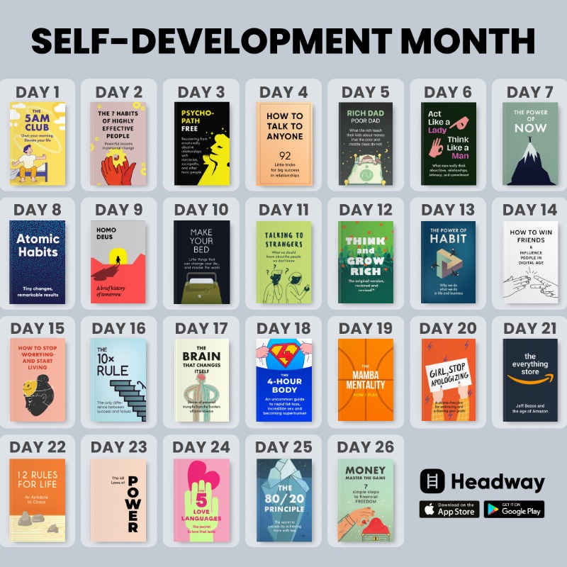 get_headway's tweet photo. Install App and Boost Personal Growth 🚀😍👉