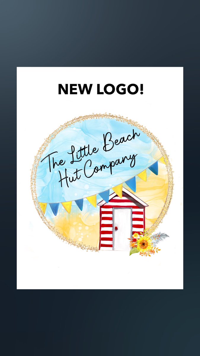 Reopening this month (12th) and celebrating with a new logo, we hope you like it! #beachhuts #beachhut #newlogo @logosbynina