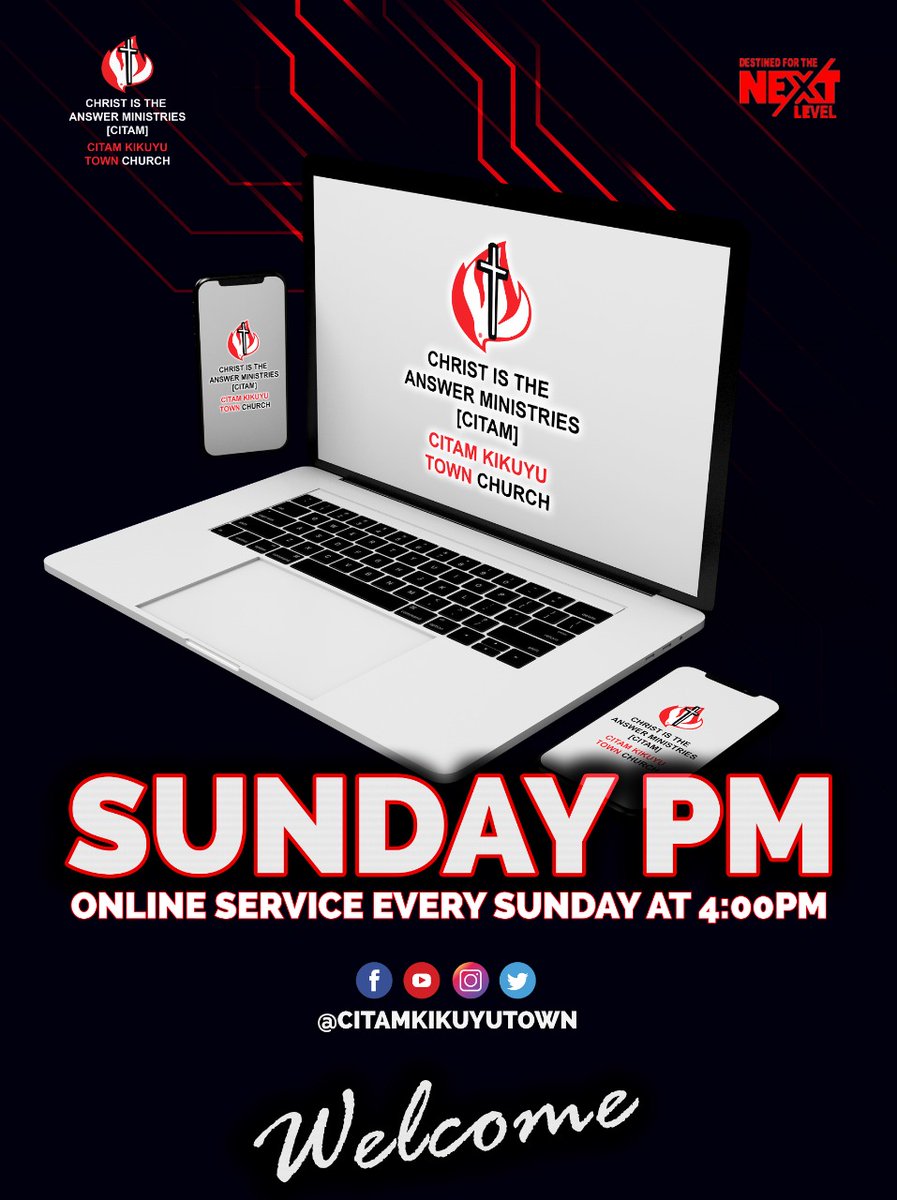 CITAMKikuyuTown's tweet photo. #CITAMKikuyuTownChurch invites you for #SundayPM Live on Facebook every Sunday at 4:00pm #InTheHeartOfKikuyu #WhereChristIsTheAnswer https://t.co/twrhPc59L5