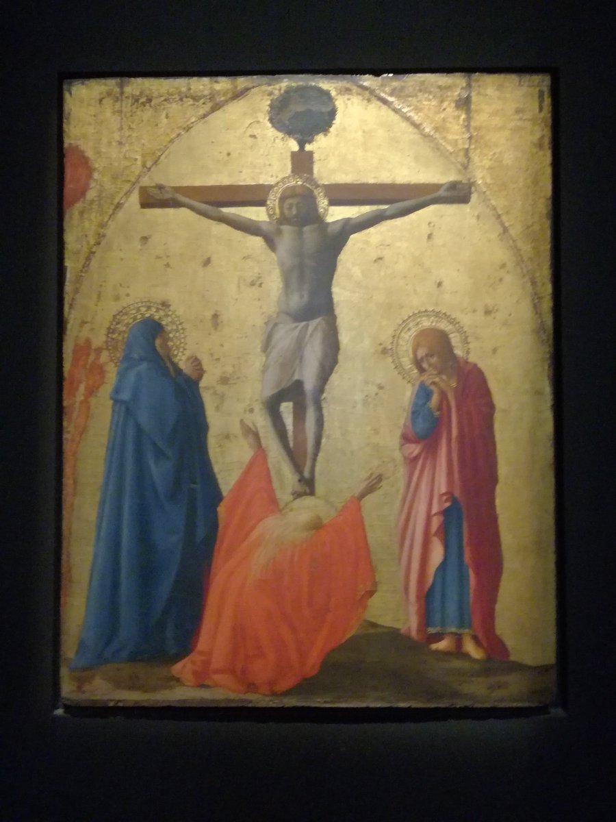 Masaccio, 'Crocifissione' (1426), Museo di Capodimonte, Napoli

#2aprile #venerdisanto #emptymuseum #arteinquarantena