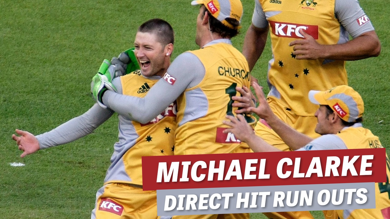 Do NOT run on that arm Happy birthday to former Aussie skipper Michael Clarke, who turns 40 today! 