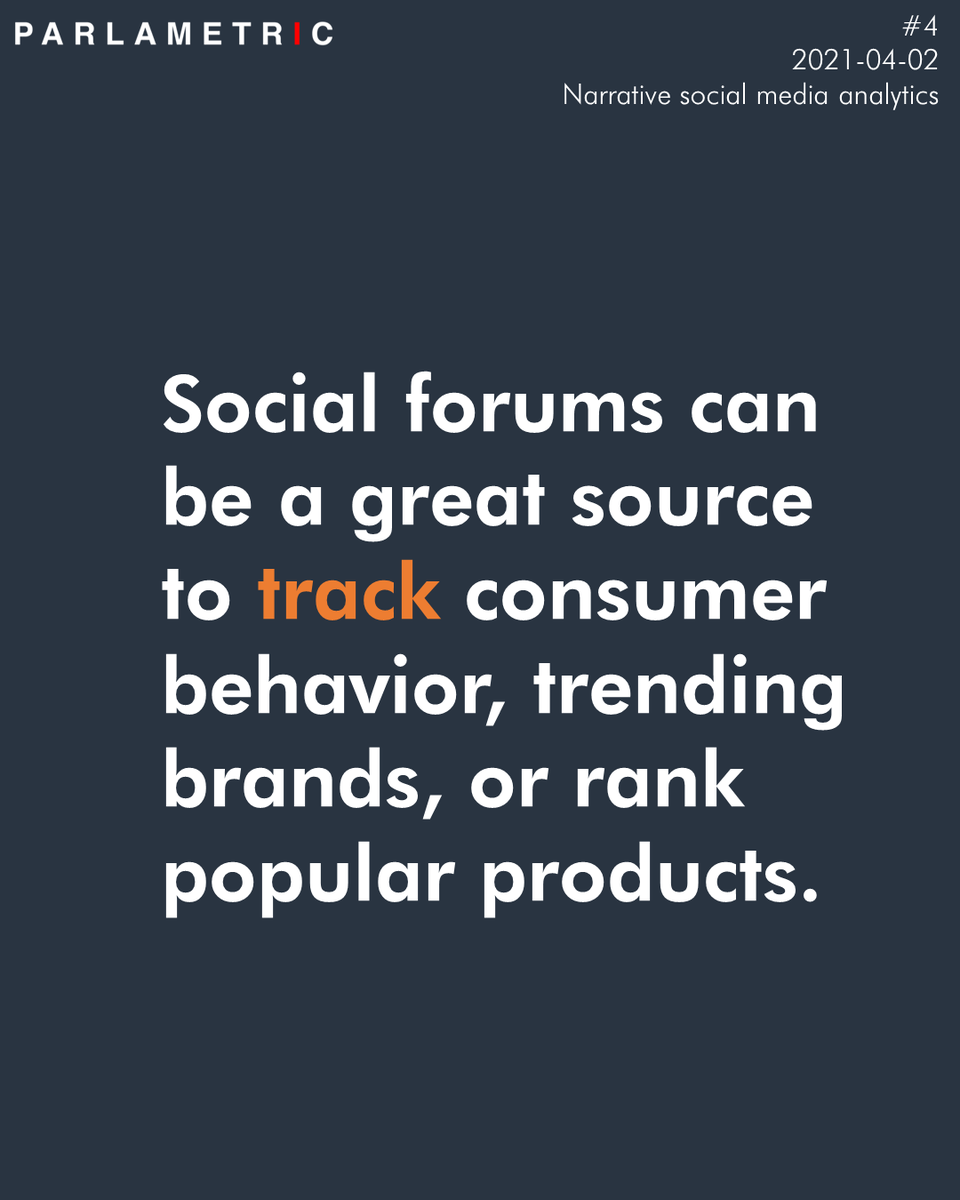 parlametric's tweet photo. Making really deep and powerful #socialmediaanalytics has never been easier. Made the right way, it can be used to predict #consumerpreferences and find the next "top sellers". Use it to stock your store, tailor your #marketing and #campaign messages, or buy #SEOwords. https://t.co/NDPAG51UJn
