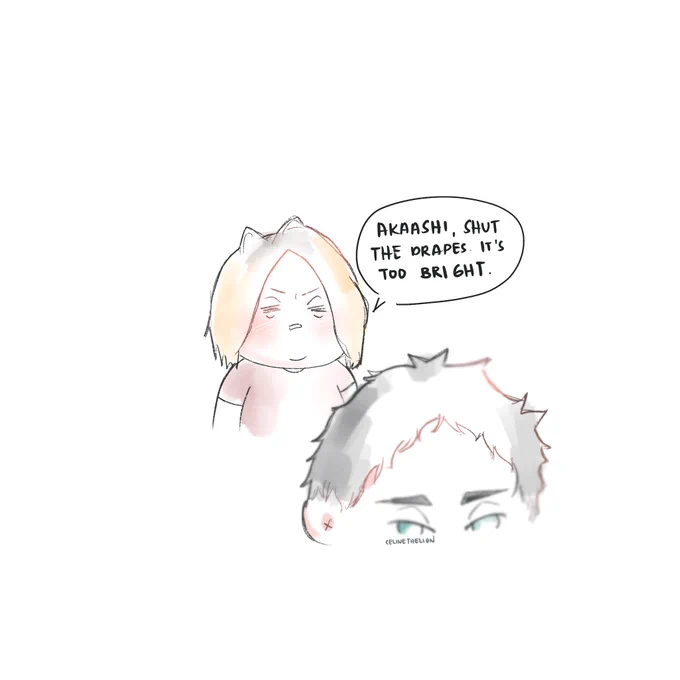 Akaashi's vitamin D 🌞 