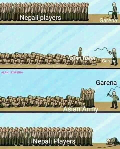 JrSorry1's tweet photo. #FairPlatformToNepal
All are with @AsianBaba3 
We want Free Fire Nepal championship 🇳🇵🇳🇵❤️
@IndiaFreeFire
#Racistgarenafreefireindia
#Seperatetournamentfornepalinfreefire
#shameonfreefireindia
#FairPlatformToNepal https://t.co/nclGPW7YBJ