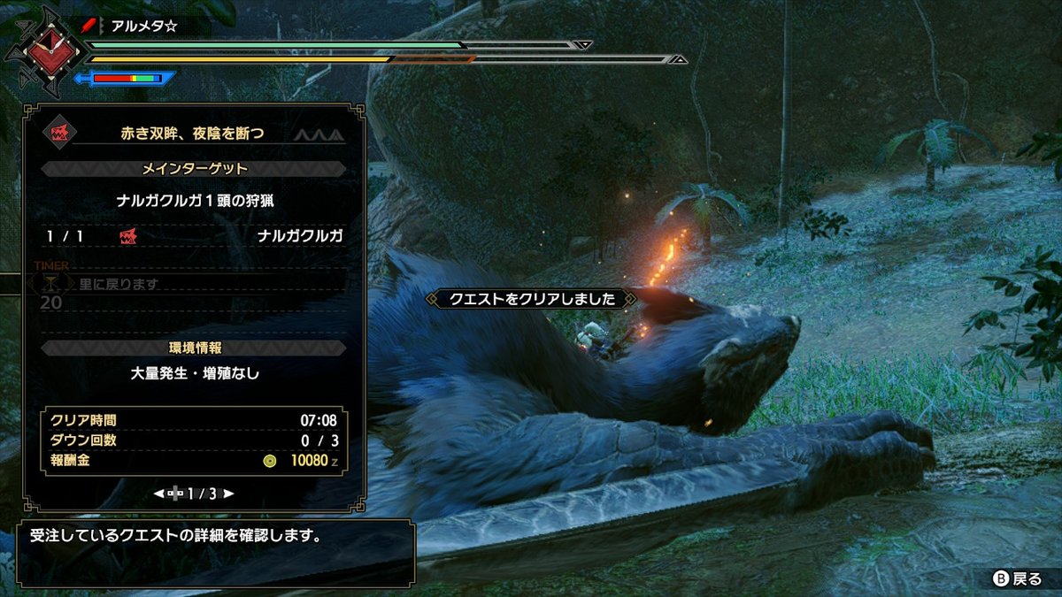 Hmアルメタ あつ森 無課金ライダーズ 数体倒して延髄ようやく出た やっとナルガ大剣完成 装飾品も集めたい しかし 仕事行かなきゃw モンハンライズ Mhrise モンハン Nintendoswitch