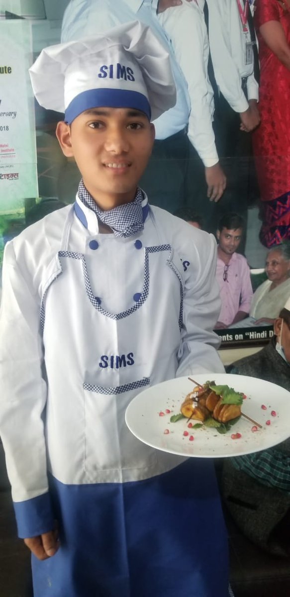 SIMS_Delhi's tweet photo. SIMS Students have prepared Basket chaat or tokri chaat, ‘Katori or tokri’ refers to a bowl or canopies that are filled with potatoes and chutneys with herbs and roasted ground spices. https://t.co/eXJdIzZjZs