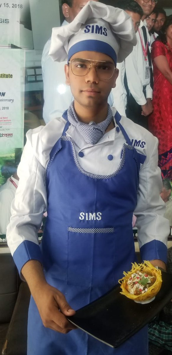 SIMS_Delhi's tweet photo. SIMS Students have prepared Basket chaat or tokri chaat, ‘Katori or tokri’ refers to a bowl or canopies that are filled with potatoes and chutneys with herbs and roasted ground spices. https://t.co/eXJdIzZjZs