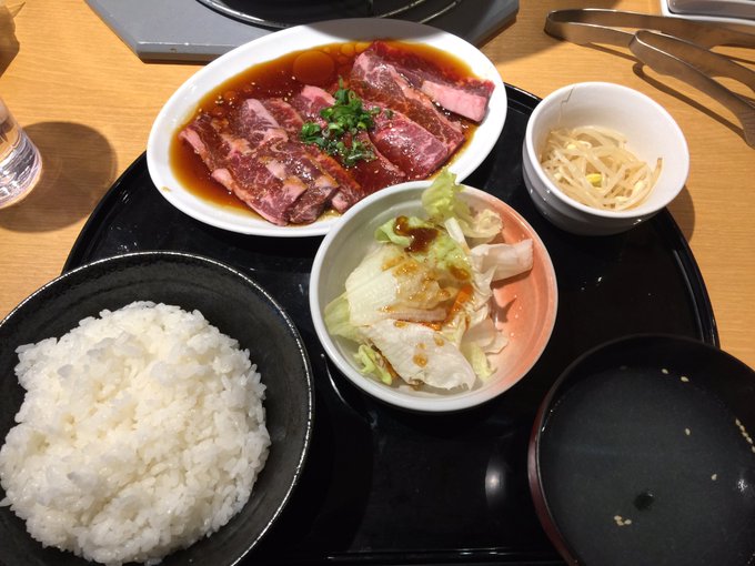 激安焼肉食べたハラミ美味しい 