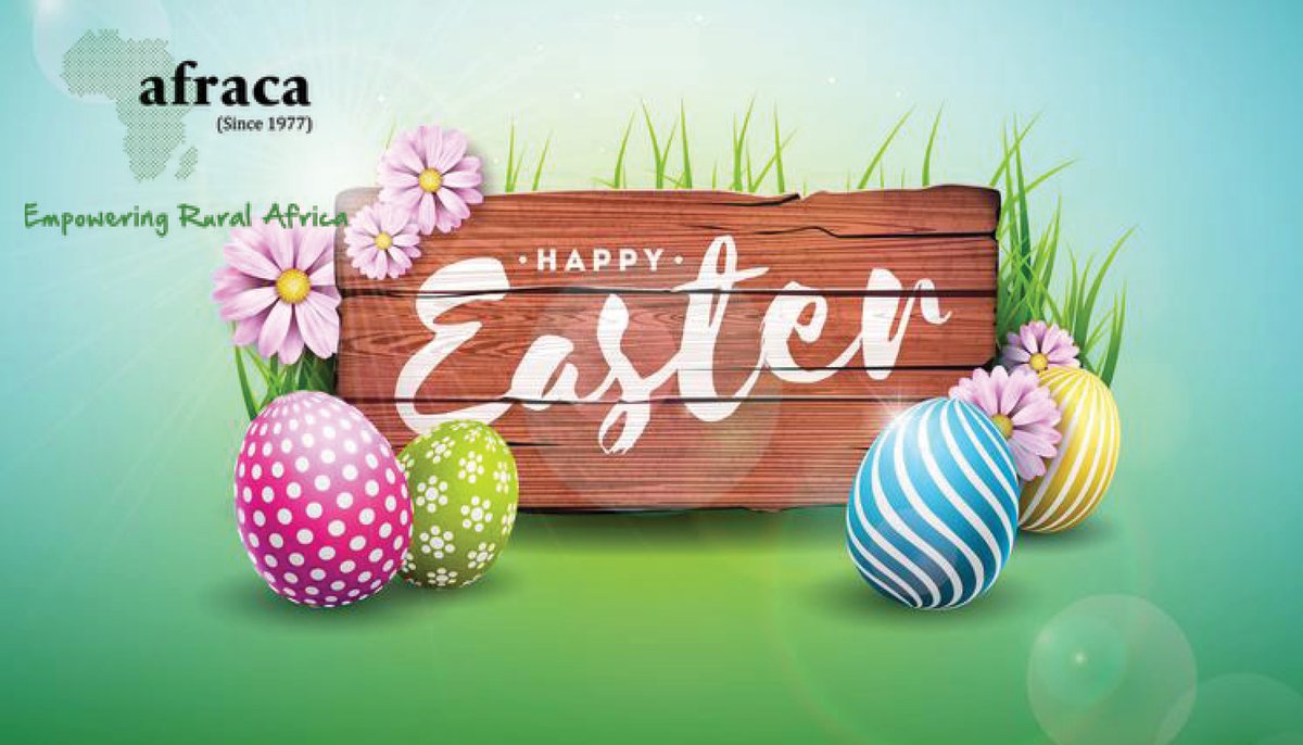 AfracaNews's tweet photo. It has been a pleasure working with you to fulfil our mandate on promoting access to #finance for #rural smallholder #farmers in #Africa. 

Happy Easter from all of us at the #AFRACA Secretariat! #Easter #Easter2021 https://t.co/xZgHYwFDfz