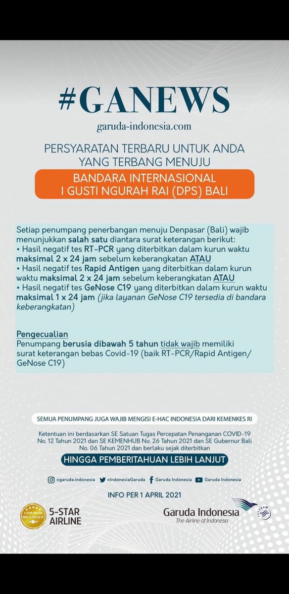 RNAgungTri's tweet photo. Buat yang mau pergi-pergi pake pesawat nih.. 
#GANews https://t.co/O9R99Dr4hf