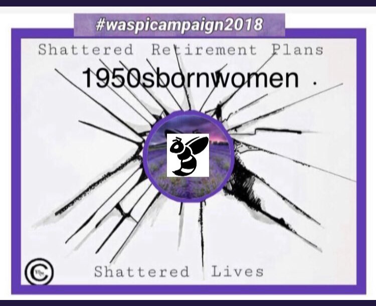 WaspiCastleford's tweet photo. No impact assessment , no individual letter informing us of MAJOR changes in statepension age in 1995 ! No transitional £ from 60 yr upto 66 yr ( extra added years ) in transitional period ! = 👇🏼 working 50/51 yrs is too long for old & future generations ##waspicampaign2018 https://t.co/fHPnXxEnlW