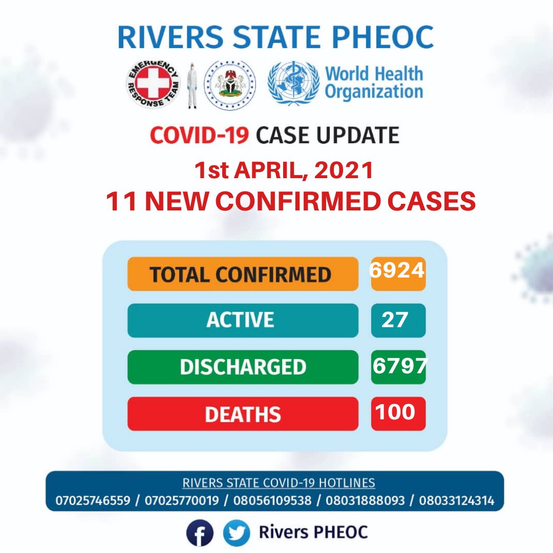 Rivers PHEOC tweet media