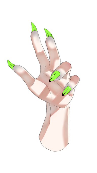 手の練習に描いたやつ。もう少し筆を質感あるやつにしたり線画描きこんだりしたい。 