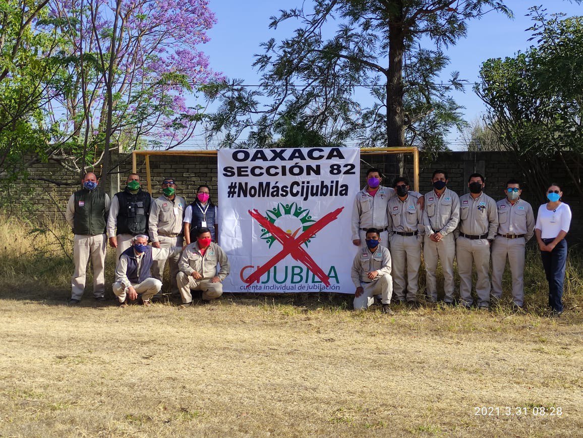 ASuterm's tweet photo. #SumateOaxacaSeccion82
#NoMásCijubila
#MovimientoNacionalSumate
#LasVallesSeránSecciones
#AsociadosSutermistasdelValledeMéxico
@lopezobrador_
@LuisaAlcalde
@SNietoCastillo
@NGomezUrrutiaMX
@mario_delgado
@ManuelBartlett
@DiputadosPTLXIV
@STPS_mx
@CFEmx
@SUTERM_NACIONAL https://t.co/wOHKjvGVZj