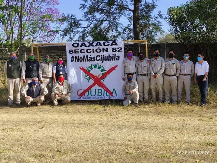 ASuterm's tweet photo. #SumateOaxacaSeccion82
#NoMásCijubila
#MovimientoNacionalSumate
#LasVallesSeránSecciones
#AsociadosSutermistasdelValledeMéxico
@lopezobrador_
@LuisaAlcalde
@SNietoCastillo
@NGomezUrrutiaMX
@mario_delgado
@ManuelBartlett
@DiputadosPTLXIV
@STPS_mx
@CFEmx
@SUTERM_NACIONAL https://t.co/wOHKjvGVZj