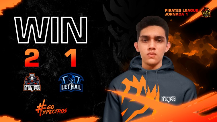 #Remontamos🔥

Un duro partido que supimos sacar adelante frente a un clásico rival.

📌 2 - 1 (1-3/2-0/3-0)
🆚️ <a href="/lethalesportsx/">Lethal eSports CR</a>
🏆 @PiratesLeagueCR

Destacados🎉:

☠<a href="/Engel2422/">Engel24</a>
☠<a href="/Emanuel1891_CR/">XPC❤EmanueL1891</a>
🦁<a href="/_RainBowCR/">Rainbow</a>
🧹<a href="/Fernandofgz1/">Dz</a>

🗣 @Aldo_Xpectros
👤 @Edison_Xpectros
📽 @Sk8ChubiCR
