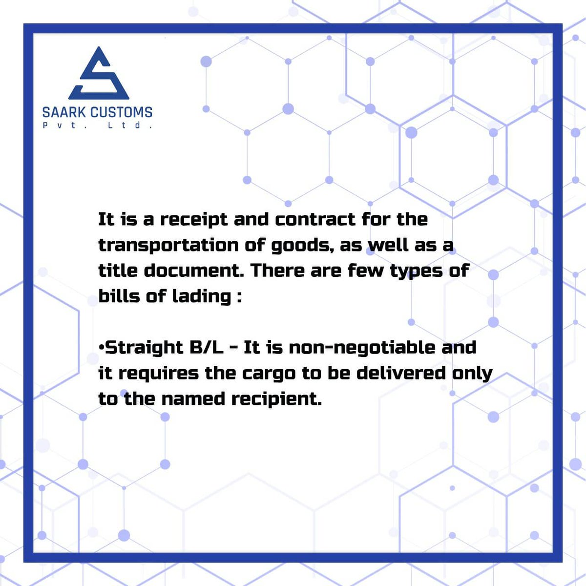 CustomsSaark's tweet photo. Know what are the basic Documents required for Import-Export.
Detail of every document is here ! 
Swipe to know more 👉🏻
.
.
Like👍🏻 Comment 🔁 Share ↗️
.
. https://t.co/H5uDgh2iqJ