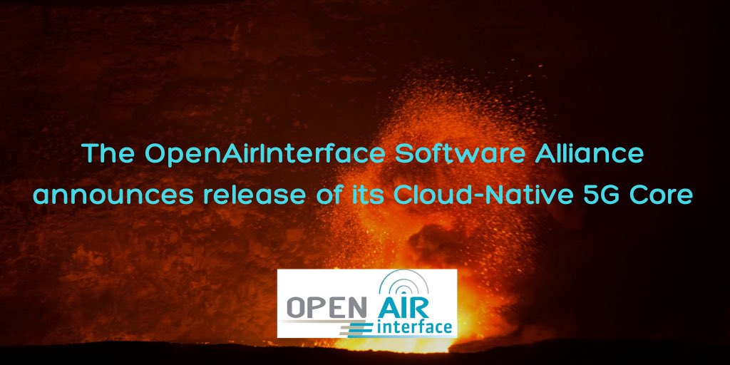 osalliance5g's tweet image. #openairinterface releases #5G core network - cloud native and SBA based. Details at bit.ly/39AMvlb