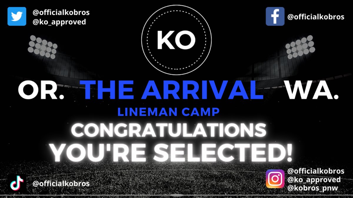codybowers02's tweet photo. Grateful for the invitation! @OfficialKOBros 
#KOAPApproved 
@MrKoloamatangi @Meffyk97 @KO_APPROVED @bayfbrecruits @DLCoachTiaDAC @westcoastpreps_ @UTRScouting @BrandonHuffman @GregBiggins @247recruiting @MrKoloamatangi https://t.co/uEeQRKLPSL