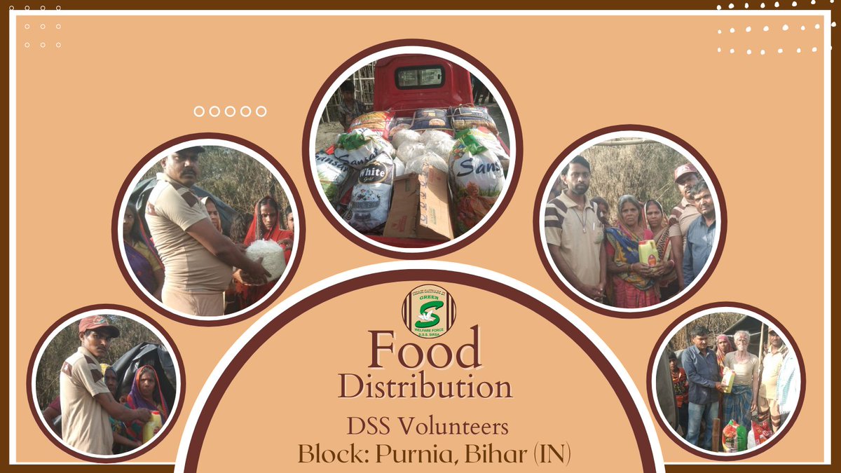 GreenSwelfares's tweet photo. Many people don't get basic meals to feed their families and to help them, the volunteers provide them ration kits on monthly basis and support them admirably by walking on the teachings of Saint Dr. @Gurmeetramrahim Singh Ji Insan! Kudos! #foodbank #foodforneedy #food #Donation https://t.co/UXB0YAzIc2