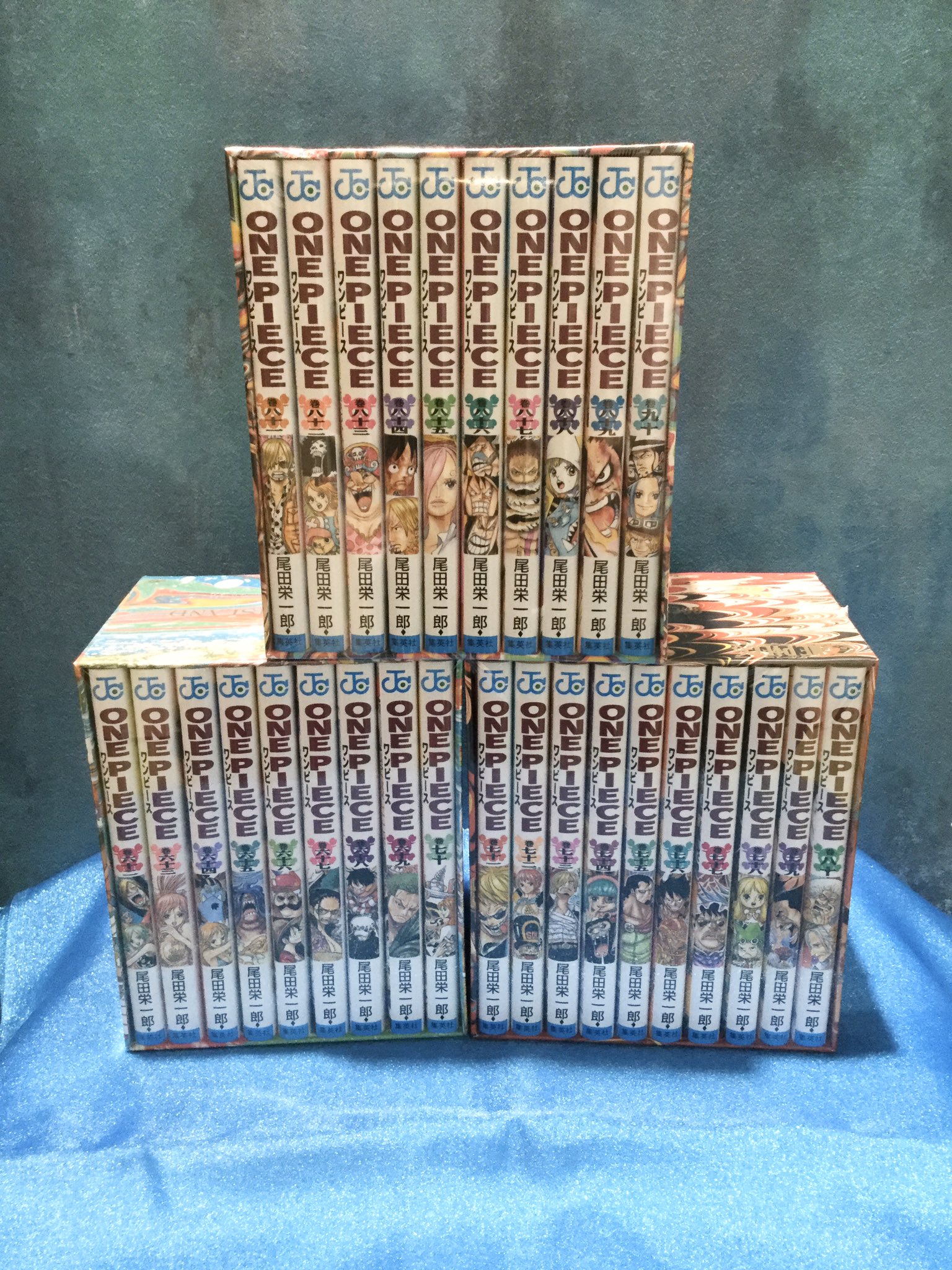 One Piece 麦わらストアあべの店 新商品 One Piece Boxセット 第三部ep7 魚人島 62 70巻 4 356円 税込 第三部ep8 情熱の国 71 80巻 4 840円 税込 第三部ep9 お菓子の国 81 90巻 4 840円 税込 好評発売中 麦わらストア Onepiece