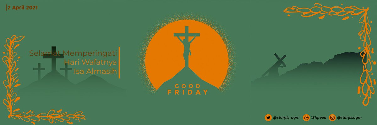 [MEMPERINGATI HARI WAFATNYA ISA AL MASIH]

Selamat Memperingati Hari Jum'at Agung Wafat Isa Al masih Bagi yang merayakan. Semoga pengorbanan dan kasih sayangnya selalu membawa kedamaian bagi kita semua ✨

#WafatIsaAlmasih
#PJSIG
#SIG
#STARGIS